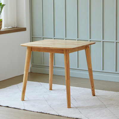 Table de salle à manger en bois massif 29,5 "Emalie