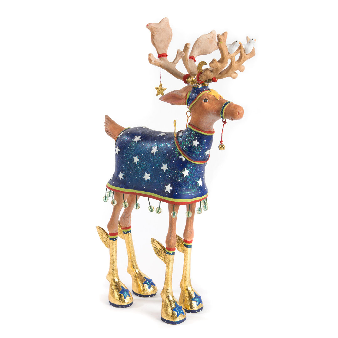 Patience Brewster Dash Away Comet Reindeer Figure MacKenzie-Childs