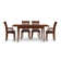 Sarah 4 - Person Solid Wood Top Four Leg Dining Set