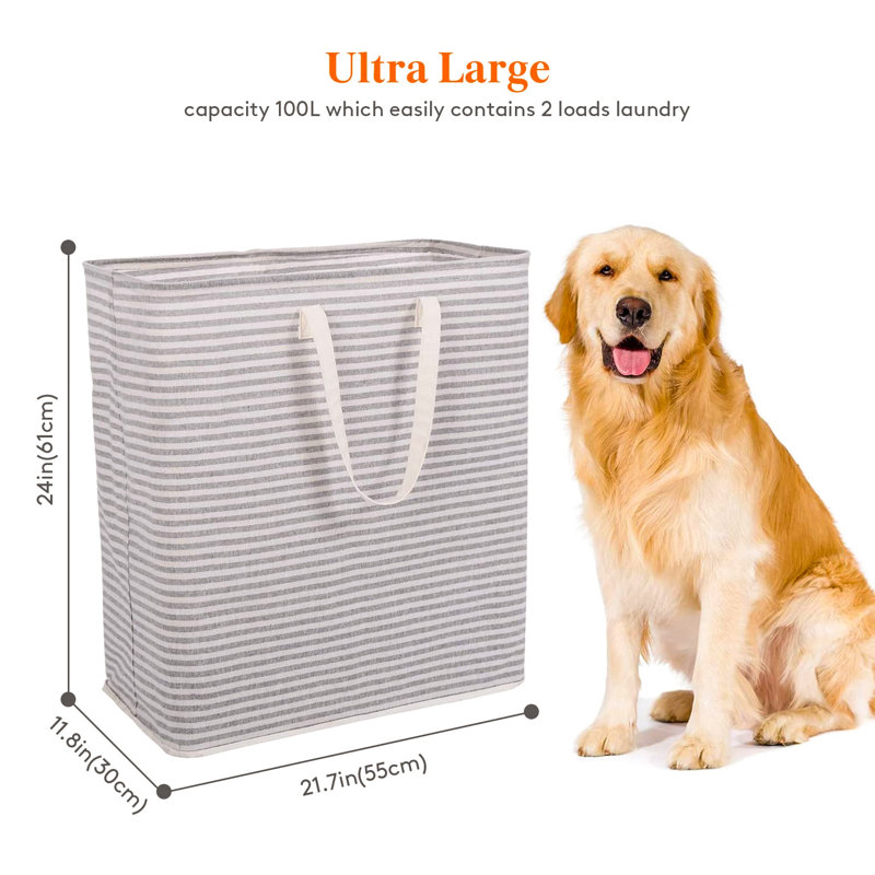 Laundry Basket with Handles