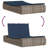  Double Sun Lounger With Cushions Gray Poly Rattan-480872746