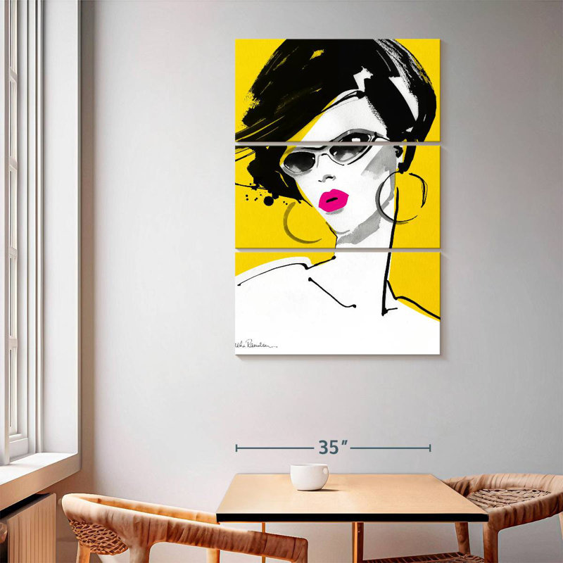 Sunglasses, 65" H x 42" W