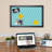 Magnetic Fabric Corkboard / Bulletin Board Bulletin Board-40815922-40815908