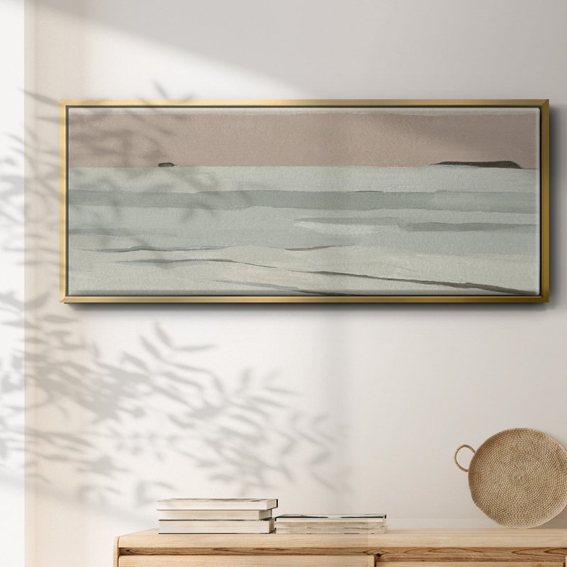 «Mute Tonal Horizon II», toile encadrée, H 20 po x l 50 po