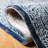 Angellique Handmade Tufted Wool Navy Area Rug-525173394