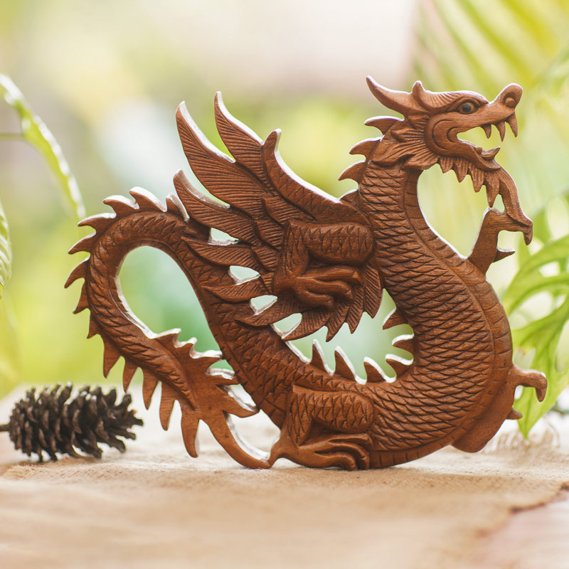 Décoration murale «Dragon ailé»