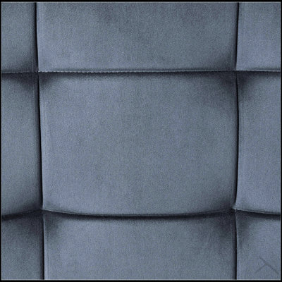 Grey and Sandy Grey Rectangle Ottoman with Memory Foam Cushion for Comfort and Versatility in Any Living Space