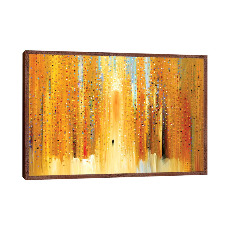 Under The Sun With You by Ekaterina Ermilkina - Painting on Canvas, Classic Wood Framed, 66.04 cm H x 45.72 cm W