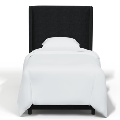 Tilly Upholstered Wingback Bed