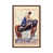 Classic Brown Wood Floater Framed