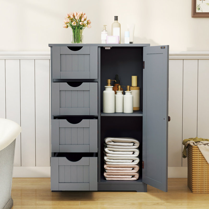 Mylinda Bathroom Cabinet, Gray