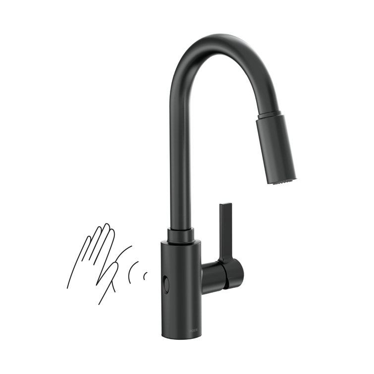 Genta LX Pull Down Touchless Single Handle Kitchen Faucet with Motionsense Wave and PowerClean