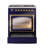 ILVE Nostalgie II Series Noblesse 30 in Dual Fuel Range with 5 Sealed Burners-103962351-103962335