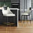 Full Back Upholstered Counter Stool With Metal Frame-992692664