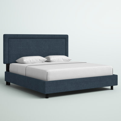 Upholstered Low Profile Standard Bed by Mercury Row Teen