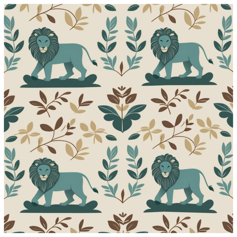 Rideaux de fenêtre à motif de feuilles de lion, voilages et rideaux occultant - 1 panneau, 50 po x 80 po - 1 panneau