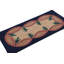 One-of-a-Kind 1’8”x3’6” Area Rug