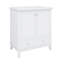 Meuble-lavabo 30 po avec lavabo et armoire de rangement multifonctionnelle avec portes et tiroir-950246523