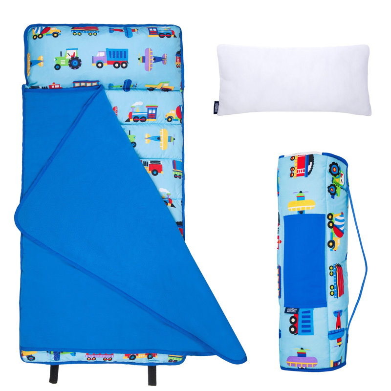 Tapis de sieste pour tout-petits Wildkin , Trains, avions et camions