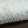Pure Angles Outdoor Hand Tufted Abstract Area Rug in Blue/Ivory