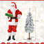Lighted Artificial Pine Christmas Tree