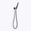 Devon 3-Way Shower Set With Hand Shower Set and Double Function Shower Head - Wall Mount - 10" Brass/Matt Black