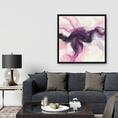 «Celestial Body - Terre et galaxie», toile spirituelle encadrée