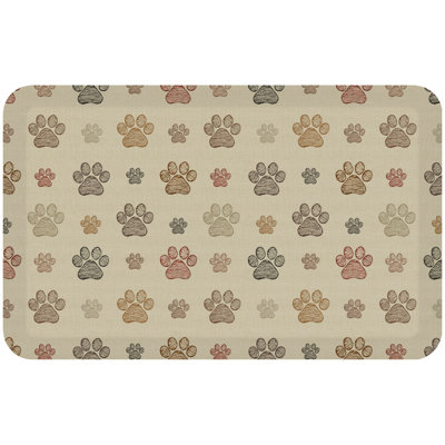 Animal Print Water Resistant Anti-Fatigue Non-Skid Kitchen Mat