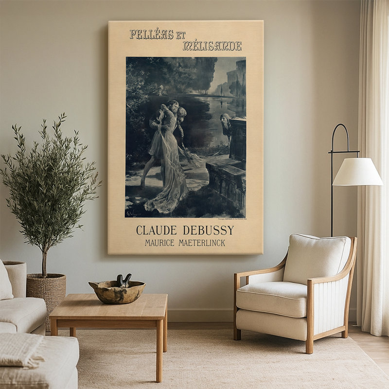 Pelléas et Mélisande (affiche de l'Opéra), 40 po x 60 po