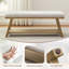 Hahnville 45.3" W Polyester Upholstered Storage Bench-22080344