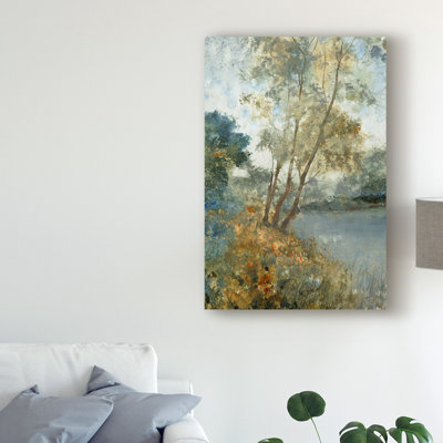 « ethereal eaux i », reproduction de peinture à l’acrylique sur toile tendue
