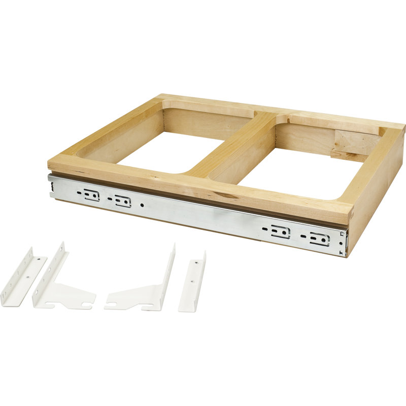 Poubelle double à fermeture amortie et montage par le haut - pour une ouverture de 45,7 cm (18 po), 8,75 gal