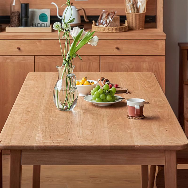 Durable Solid Wood Dining Table Sets., 29.53"H x 70.87"L x 31.5"W