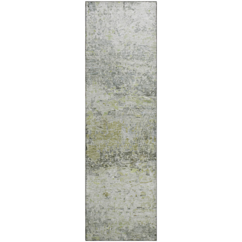 Premium Machine Washable Ducote AMF1129 Modern Rug, Runner 2'3" x 7'6"