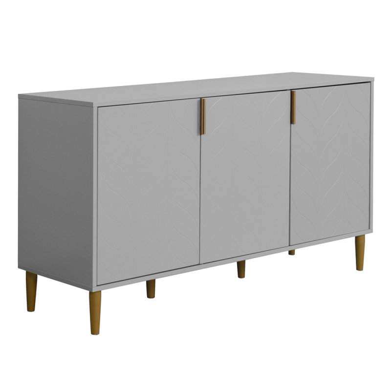 Buffet décoratif avec 3 portes sculptées