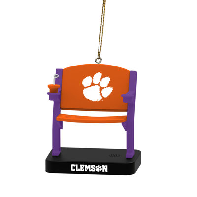 Stadium Seat Ornament, Clemson University