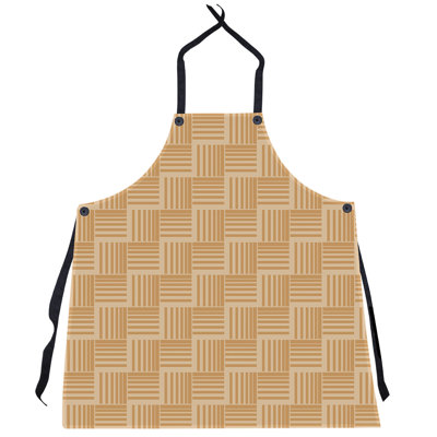Tablier à rayures nattés classique
