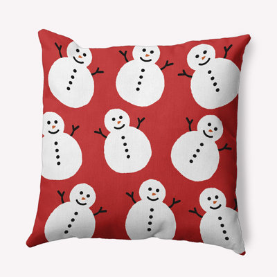 Coussin intérieur / extérieur Dancing Snowmen