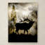 « mystic elk », reproduction d’impression sur toile tendue-21937518