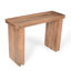 Console TREXM, table de hall d'entrée en bois de manguier de ferme, table de canapé épaissie de 45 pouces, console minimaliste étroite pour salon de couloir d'entrée, miel-1669699998