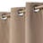 Vedder Modern Textured Waves Polyester Room Darkening Grommet Rod Pocket  Curtain Pair-513512958-452395149