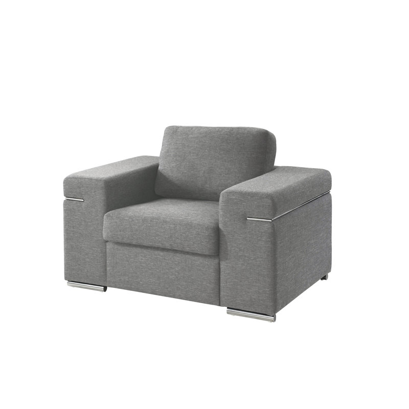 Fauteuil Gianna, Gris clair