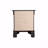 Elegant Black Traditional Nightstand-248516852