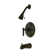 Milano Pressure Balanced Diverter Tub and Shower Faucet with Magellen Lever Handles