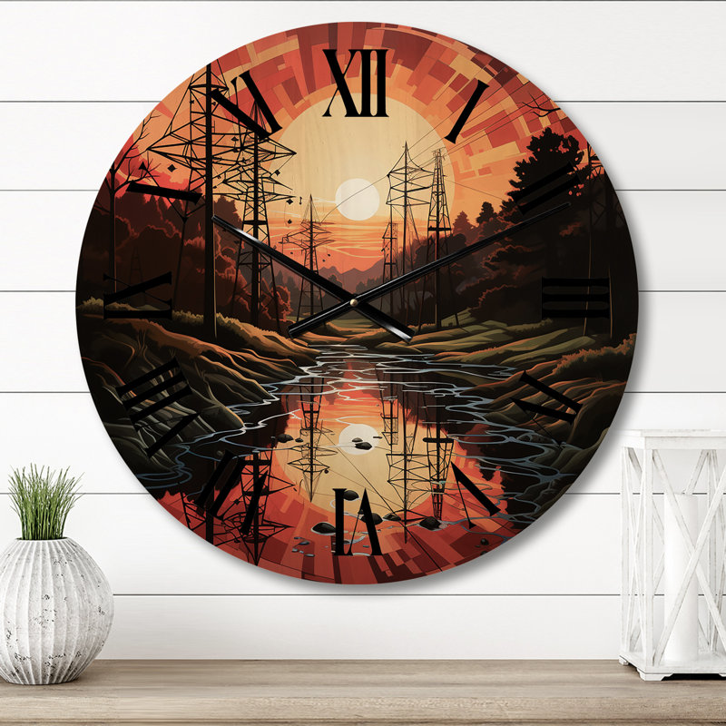 Horloge murale Spiro, Moyenne
