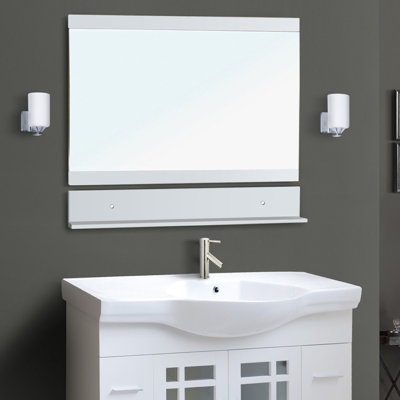 Aryian Solid Wood Rectangle Mirror
