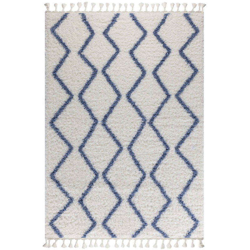 Soobin Geometric Indoor Rug, Rectangle 5'3" x 7'7"