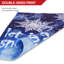 Drapeau de jardin d'hiver en flocons de neige 18 x 12,5 po Let It Snow