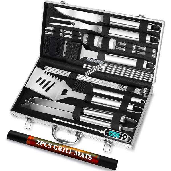 Blackstone 4-Piece Steak Knife Steel Tool Set in the Grilling Tools &  Utensils department at