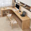 Bureaux rectangulaires en bois massif Burlywood-106239370-116319610